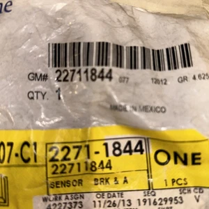 OEM NEW GM 22711844 2004-2010 Aura Malibu Accelerator and Brake Pedal Sensor - Picture 1 of 4