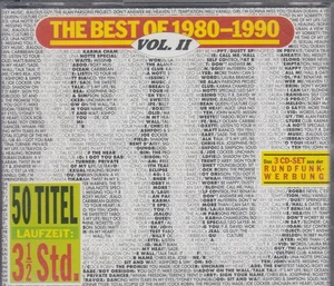 THE BEST OF 1980-1990 Vol. 2 (II)" 3CD-Sampler (Fat Box) - Bild 1 von 2