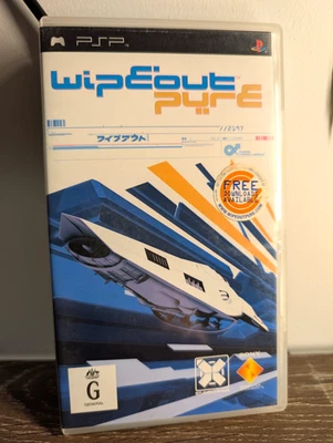 Wipeout Pure Sony PSP PAL CIB Muy Buen Futuristic Racing Game Studio Liverpool Foto 1 de 4