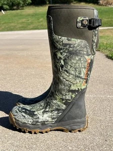 Lacrosse 18" Alphaburly Pro Mossy Oak Break-Up Country Boots 376027 Mens Size 9 - Picture 1 of 12
