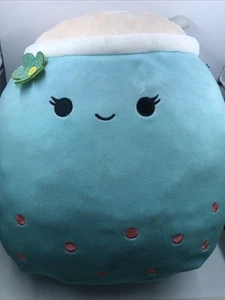 Squishmallows Jakarria The Boba Tea Drink Blue Plush 12" - Picture 1 of 19
