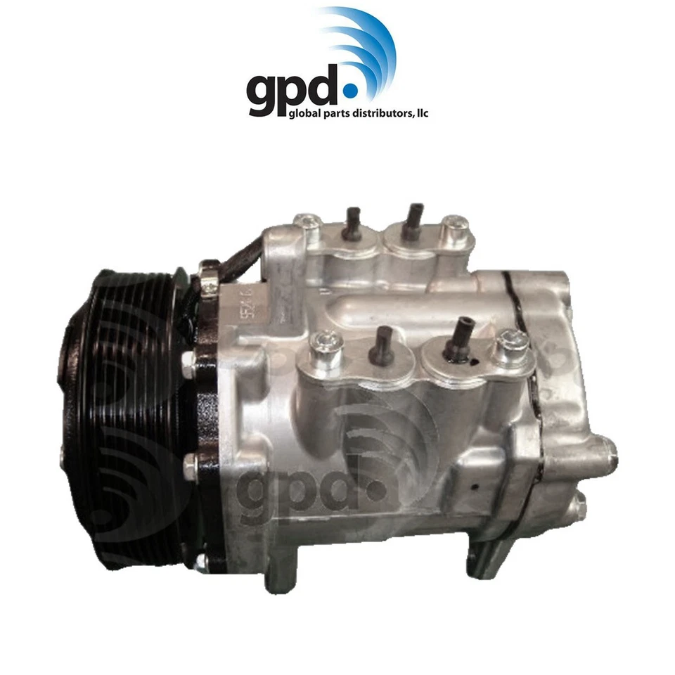 GPD A/C Compressor 6511434 For 1989-1990 Dodge D250 D350 W250 W350 - Image 1 of 1