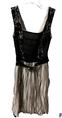 Vestido Save The Queen Feminino XS Coquetel Bainha Tulipa Romântico Escuro Fada babydoll - Imagem 1 de 4