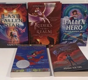Lot of 5 Books "Rick Riordan Presents" Trade PB, HC, Yoon Ha Lee, Gracie Kim - Picture 1 of 12