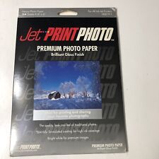 Jet Print Photo Paper Premium 24 Sheets 4" x 6" Brilliant Gloss Finish 00619-1