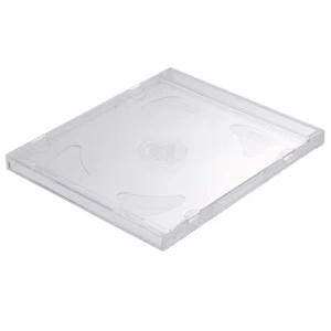 10PCS Clear Jewel Cases Standard Jewel Cases Video Storage Case - Afbeelding 1 van 12