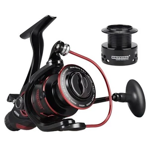 KastKing Sharky Baitfeeder III 4000 Saltwater Spinning Fishing Reel + Free Spool - Picture 1 of 8