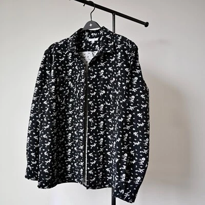 Engineered Garments floral jacquard boxy shirt made in USA,  oversized S - Image 1 of 4
