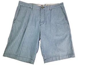 Vintage Tommy Bahama Shorts Herren 34 gestreift Cottagecore Paradise Nation Fisch - Bild 1 von 5