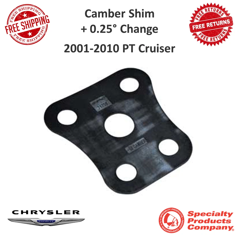 Cuña inclinada SPC Performance + 0,25 grados para 01-10 Chrysler PT Cruiser #71751 Foto 1 de 4