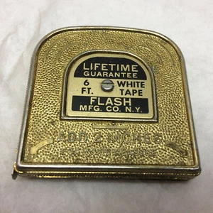 Vintage Maßband Blitz Herstellungsjahr Co. New York Made in USA - Bild 1 von 12