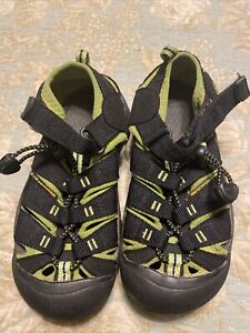 Keen Hiking Sandals Sz 13 C Black Boys Girls Waterproof Shoes