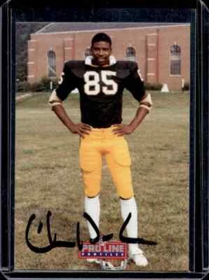 1992 Pro Line Profiles Chris Doleman Auto #NNO Vikings - Image 1 of 2