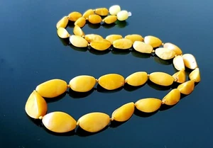 Vintage Butterscotch Bernstein Kette - Bild 1 von 8