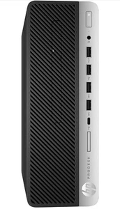 HP EliteDesk 800 G3 SFF i7-7700 CPU 2.90GHz 8GB RAM 128GB SSD WIFI WIN10 PC - Picture 1 of 3