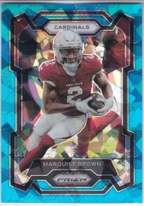 MARQUISE BROWN 2023 PANINI PRIZM BLUE ICE #74/99 #4 CARDINALS - Picture 1 of 2