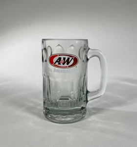 VINTAGE A&W ROOTBEER ALL AMERICAN FOOD MUG AUTHENTIC ORIGINAL 12oz - 5 3/4" TALL - Picture 1 of 8