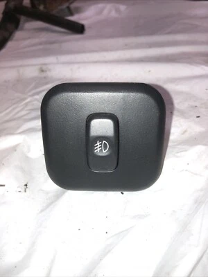 2000-2005 Mitsubishi Eclipse Interruptor Faro Antiniebla Botón Negro Plástico Borde Cubierta X6 Foto 1 de 4