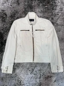 Armani Jeans Vintage Tech Biker Jacket - Picture 1 of 6