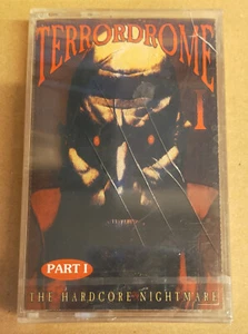 TERRORDROME PART 1 THE HARDCORE NIGHTMARE (1995) SEALED CASSETTE MADE IN TURKEY - Picture 1 of 2