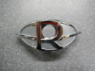 1971 1972 Buick Riviera Trunk Lock Bezel 71 72 "R" Key Hole Emblem Chrome NEW - Image 1 of 4