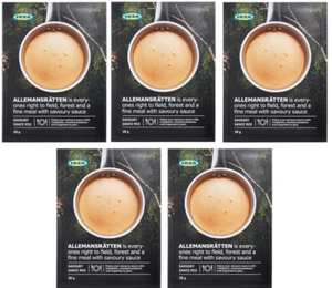 5 X IKEA ALLEMANSRÄTTEN Cream Sauce Gravy Mix for Swedish meatballs 70354309 - Picture 1 of 5