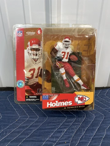 NEW McFarlane Action Figure PRIEST HOLMES Series 6 NFL Sports Figure Toy NIP Cover