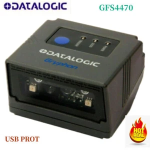 Datalogic Gryphon GFS4470 USB Desktop Fixed Mount 1D 2D Barcode Scanner Imager - Bild 1 von 13