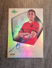 Maria Sanchez 2022 Parkside NWSL Foil Signature Series Autographed Card 84/100