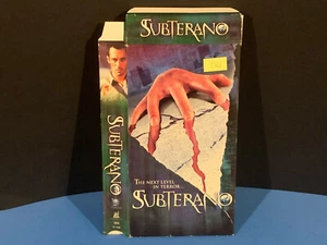 VHS Subterano (Velocity, 2003) Box Only For Replacement or Upgrade  - Imagen 1 de 2
