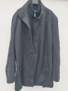 Paul Costelloe men's size 46 LONGLINE 50 % Wool jacket deep Grey Warm - Picture 1 of 6
