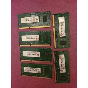 6 Sticks x 4gb each Laptop Memory RAM 1Rx8 DDR3L 1600 SO 7P Transcend - Picture 1 of 1