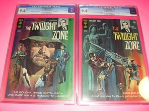 Twilight Zone #18 & #19 beide CGC 9.4 Datei Kopie 1967! Goldschlüssel NM hochwertig K668 - Bild 1 von 12