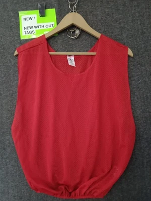 Athletic Works Red Youth Scrimmage Vests One Size - Image 1 of 4