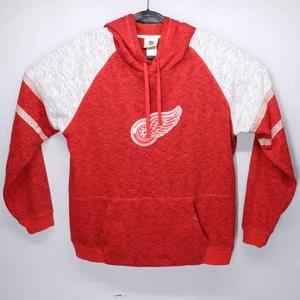 NHL Detroit Red Wings Hockey roter Pullover Hoodie gesticktes Logo Herren Größe XL - Bild 1 von 9