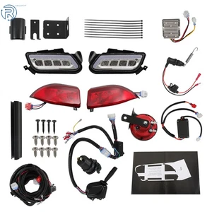 With RGB Daytime LED Light For Club Car Tempo LED Light Headlight Kit Golf Cart - Picture 1 of 8