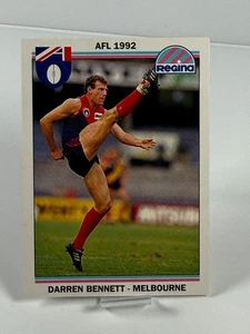 1992 AFL Regina - #58 Darren Bennett - Foto 1 di 2