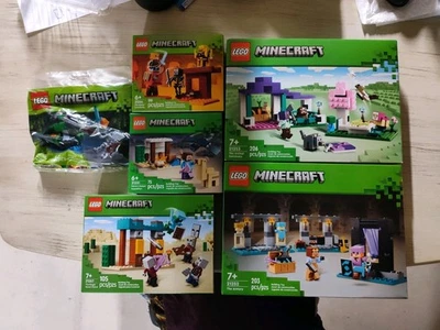 Lego Minecraft Lote de 6 Precintados Foto 1 de 2