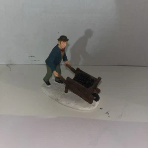 LEMAX Winter  Figurine Village Series CARRYING COAL - Picture 1 of 1