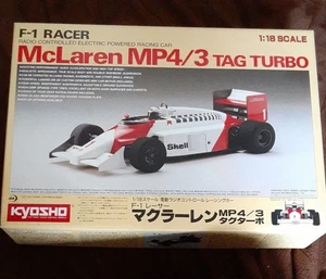 Kyosho 1/18 F1 Racer McLaren MP4/3 Tag Turbo RC F1 Car Kit agotado - Imagen 1 de 5