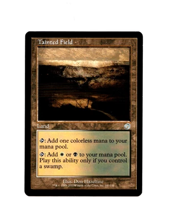 MTG Tainted Field SP/NM- Torment Magic the Gathering ~ Free Shipping ~ - Image 1 of 2
