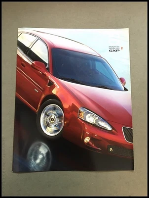 2005 Pontiac Grand Prix GXP Original Car Sales Brochure Poster with GTO - Image 1 of 4