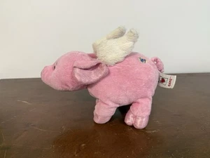 Ganz Webkinz - Flutter Pig - Flying Pig with Wings Plush - No Code - Picture 1 of 9