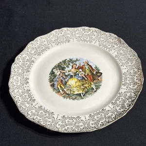 Vintage Royal China Garantie 22 KT Gold 10" - Bild 1 von 8