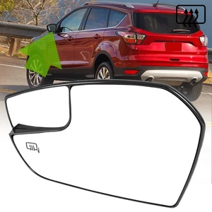 Passenger Side Mirror Glass Heated Clip-on For 2017-2019 Ford Escape GJ5Z17K707A - Picture 1 of 13