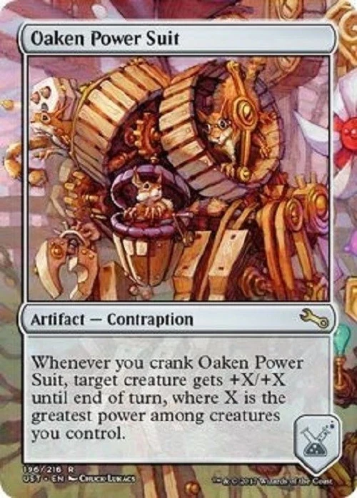 Oaken Power Suit (UST 196) Near Mint - MTG single - Image 1 of 1