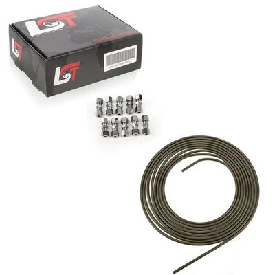 Juego de conectores rápidos de tubo de freno de 5 m tubo de acero de 4,75 mm para Porsche Foto 1 de 4
