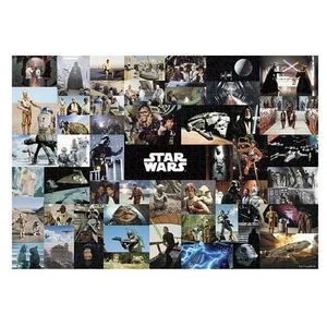 1000 Piece Jigsaw Puzzle STAR WARS FAMOUS SCENE - Picture 1 of 5