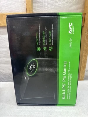 1500VA, 120V APC Back-UPS Pro Gaming with Pure Sinewave, RGB Reactor Circle, ... - Image 1 of 4