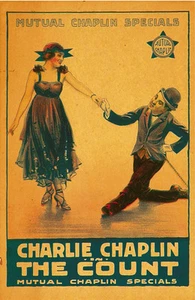 El Conde (1916) Charles Chaplin Película Impreso - Imagen 1 de 1